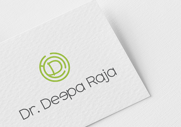 DrDeepa Raja : Logo created by 4ColorDesign.com